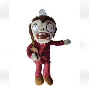 Plants Vs Zombies Dancing Guitar PVZ Plush Toy Soft Stuffed Doll Toy Xmas